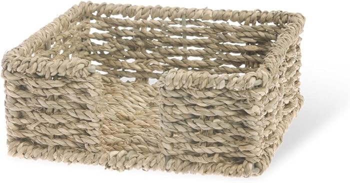Amazon.com: Boston International Cocktail Napkin Caddy, Seagrass: Home & Kitchen | Amazon (US)