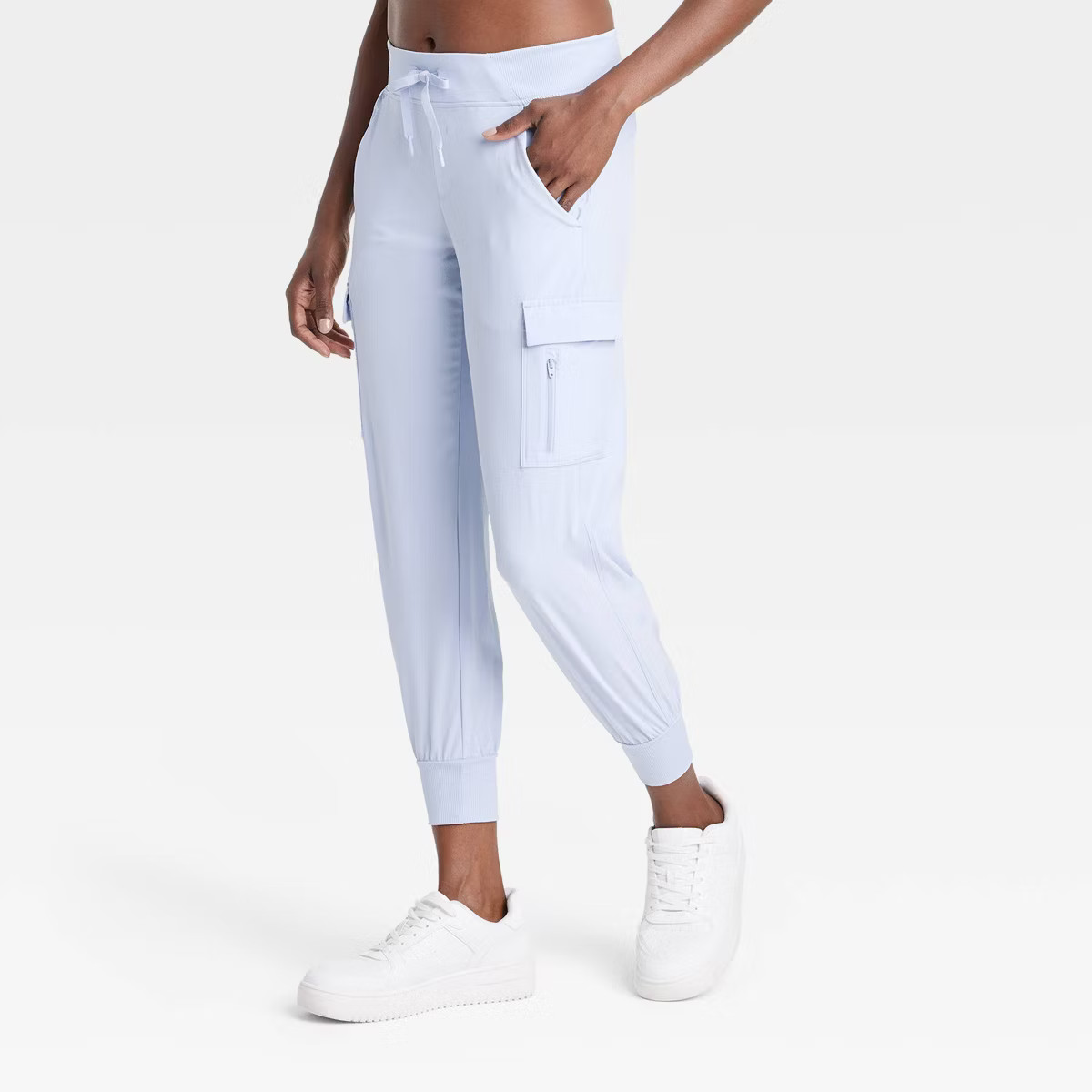 Women's Stretch Woven Tapered Cargo Pants - All in Motion™ | Target