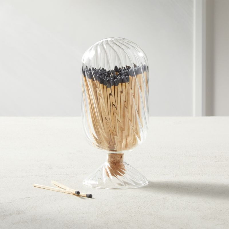 Cloche with Matches + Reviews | CB2 | Gift Idea | Home Decor | Home Deocration | CB2