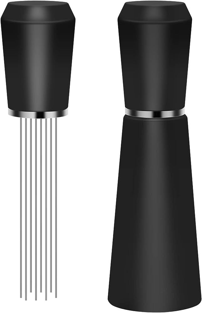 WDT Espresso Tool Metal Black Espresso Coffee Stirrer Heavy Duty 8 Pin WDT Espresso Distribution ... | Amazon (US)