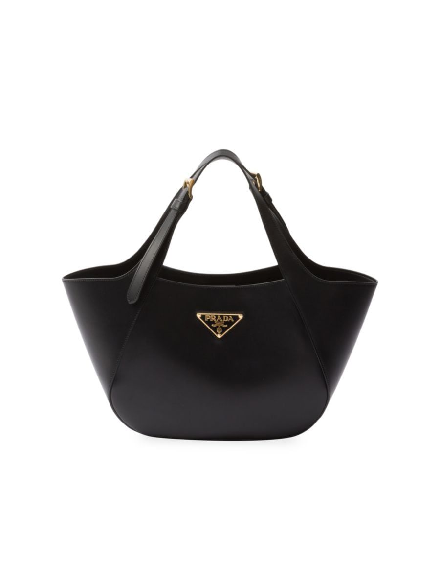 Prada Medium Leather Tote Bag | Saks Fifth Avenue