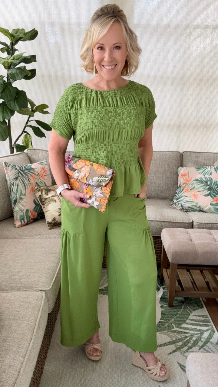 An entire Amazon outfit for under $100?! Yes please! This set is perfect for warmer days ahead and it can be worn as is or layered with a jean jacket for a casual look. I styled it with braided espadrilles, raffia earrings, and a floral clutch for an easy to pull together outfit! A few of these pieces are currently on sale as part of Amazon’s Big Spring Sale so make sure to check them out  Shop my look! 

#LTKSaleAlert #LTKSeasonal #LTKootd