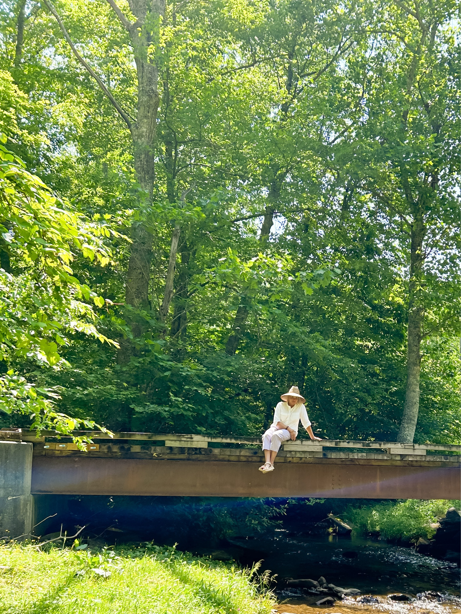 It’s magical here.  Pants, shoes, & hat are linked.  Top is old eyelet (which I love), similar linked 


#LTKstyletip #LTKshoecrush #LTKunder100