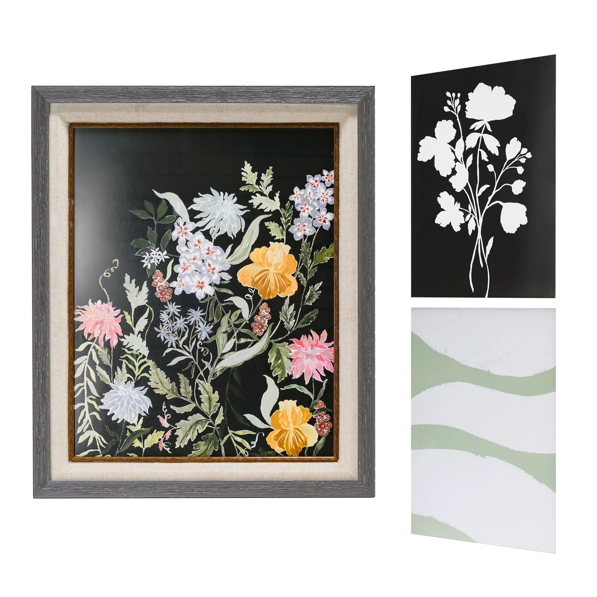 Beautiful 3-Piece Art Set 19.5X23.5 by Drew Barrymore - Walmart.com | Walmart (US)