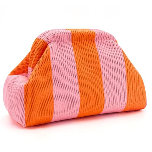 bohunono Woven Clutch Purses for Women,Summer Beach Purse for Vacation, Clutch Handbags,Old Money... | Amazon (US)