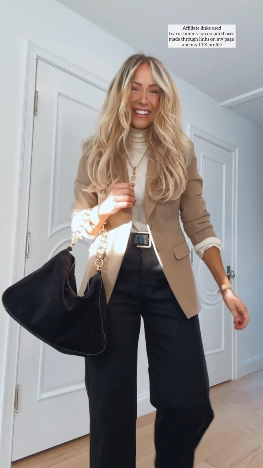  Neutral winter outfit 
