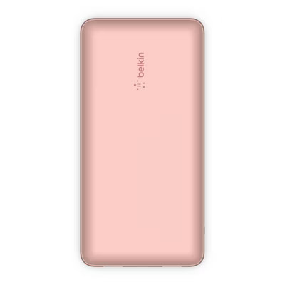 Belkin 20000mAh Power Bank 15W USB-C + 2 12W USB-A - Rose Gold | Target