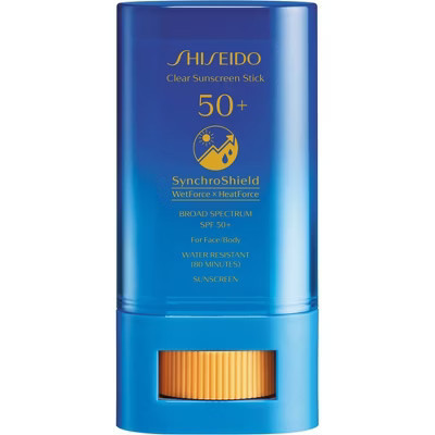Shiseido Clear Sunscreen Stick SPF 50+ - 0.7oz - Ulta Beauty: For Face, Neck, Scented | Target