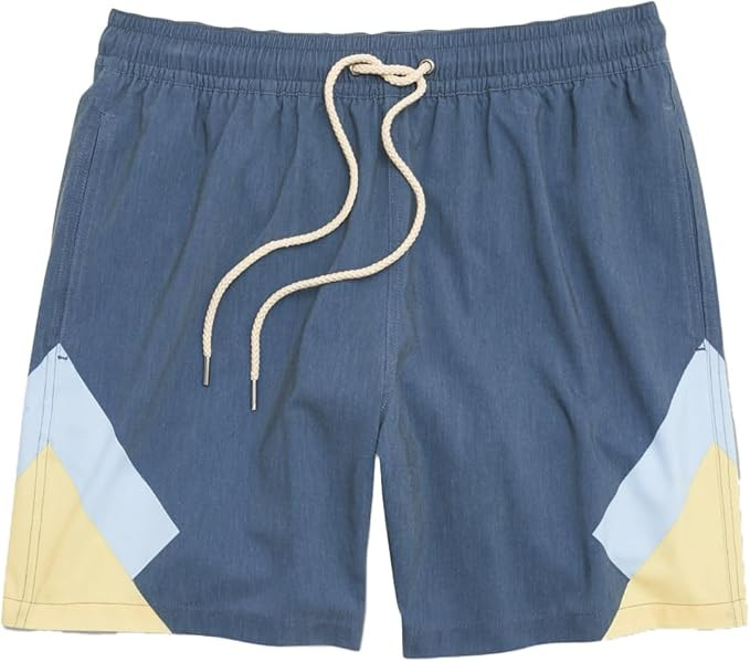 Fair Harbor The Bayberry Trunk –– Men's Swim Suits with Liner, 7-inch Inseam –– Anti-Chaf... | Amazon (US)