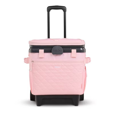 Igloo MaxCold Duo Cool Fusion 36 Rolling Cooler - Rose Quartz | Target