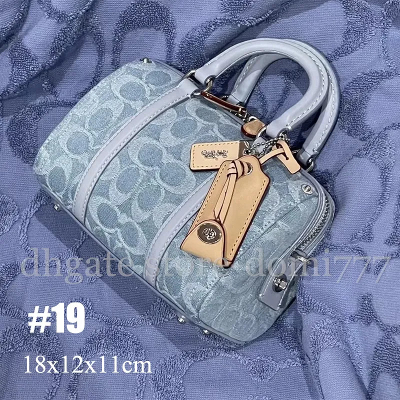 Coa Ch DUPE Fashion Womens Soft Puff Shoulder Bag And Heart Shaped Handbag Denim Waistbag Backpac... | DHGate