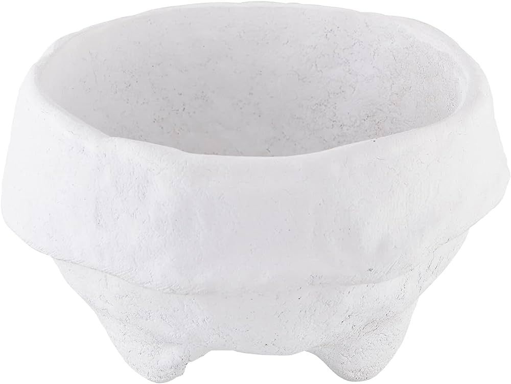 Santa Barbara Design Studio Pure Design Paper Mache Footed Decorative Bowl, Small, White | Amazon (CA)