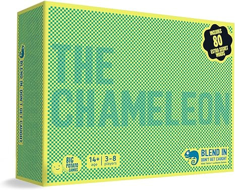 The Chameleon, Award-Winning Board Game for Families & Friends | Includes 80 Extra Secret Words | Amazon (US)