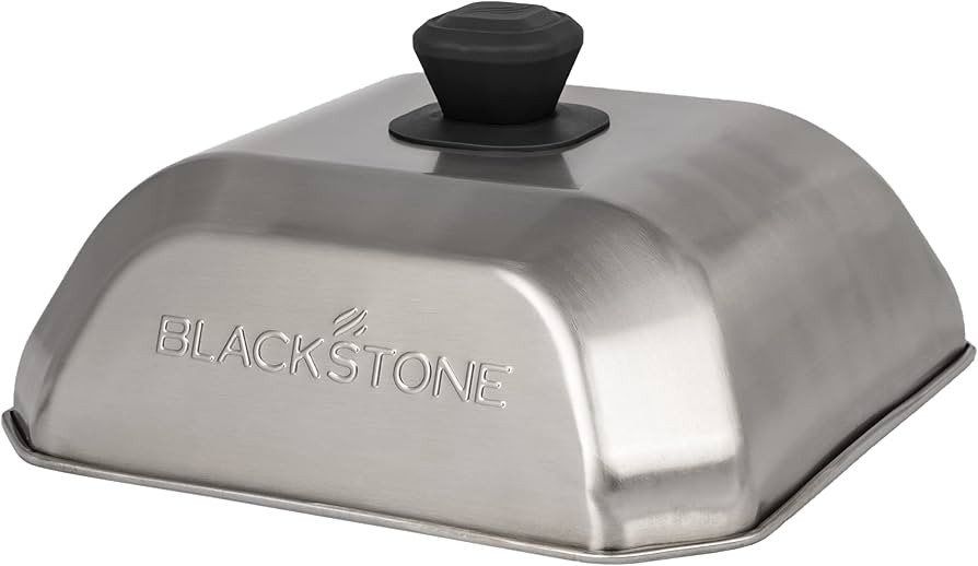 Blackstone 5555 Stainless Steel Square Basting Cover Medium (10" x 10") Flat Top Gas Grill Griddl... | Amazon (US)