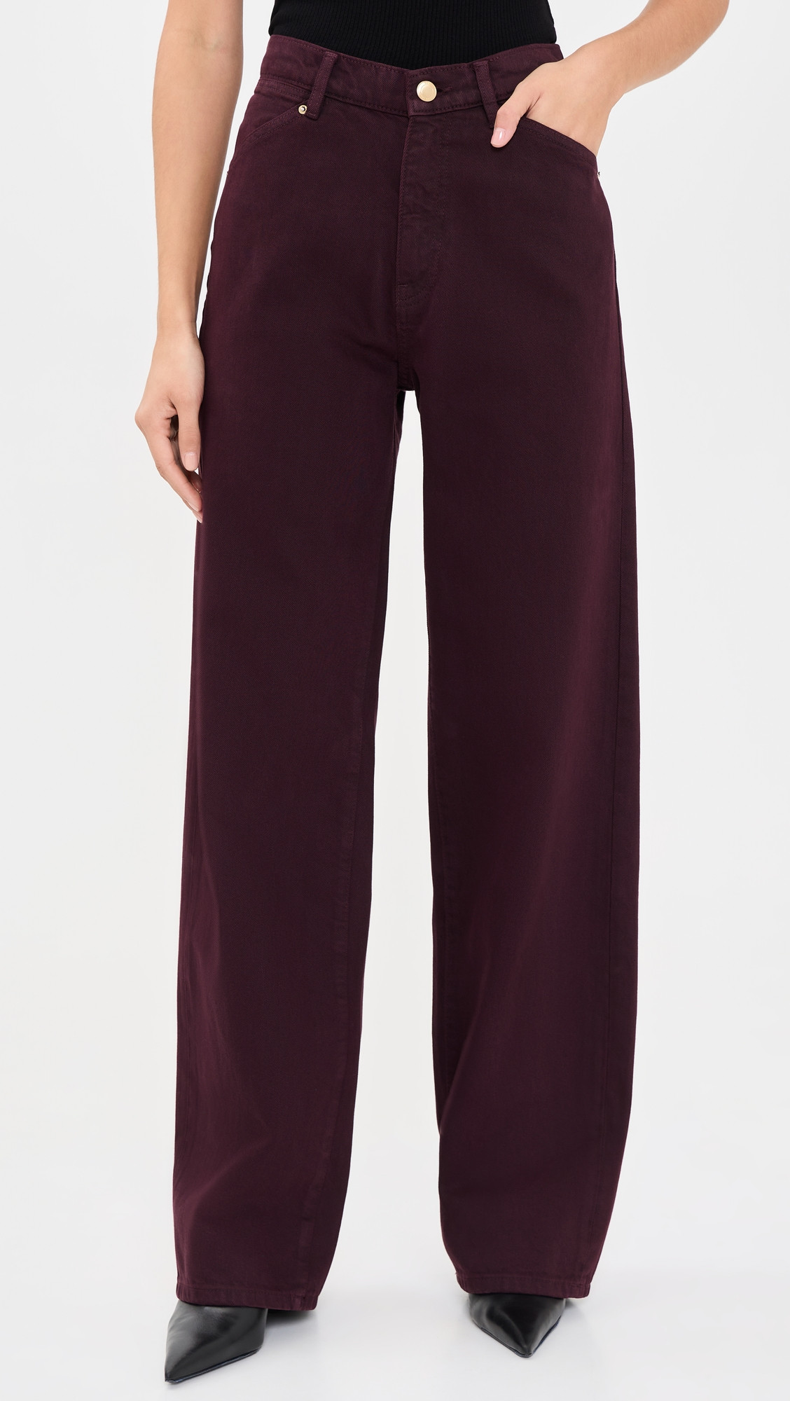 DL1961 Kaylen Soft Curve High Rise Jeans 32 Malbec 24 | Shopbop