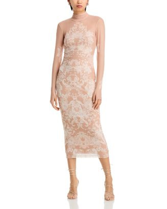 AFRM Shailene Turtleneck Long Sleeve Midi Dress  | Bloomingdale's Women | Bloomingdale's (US)