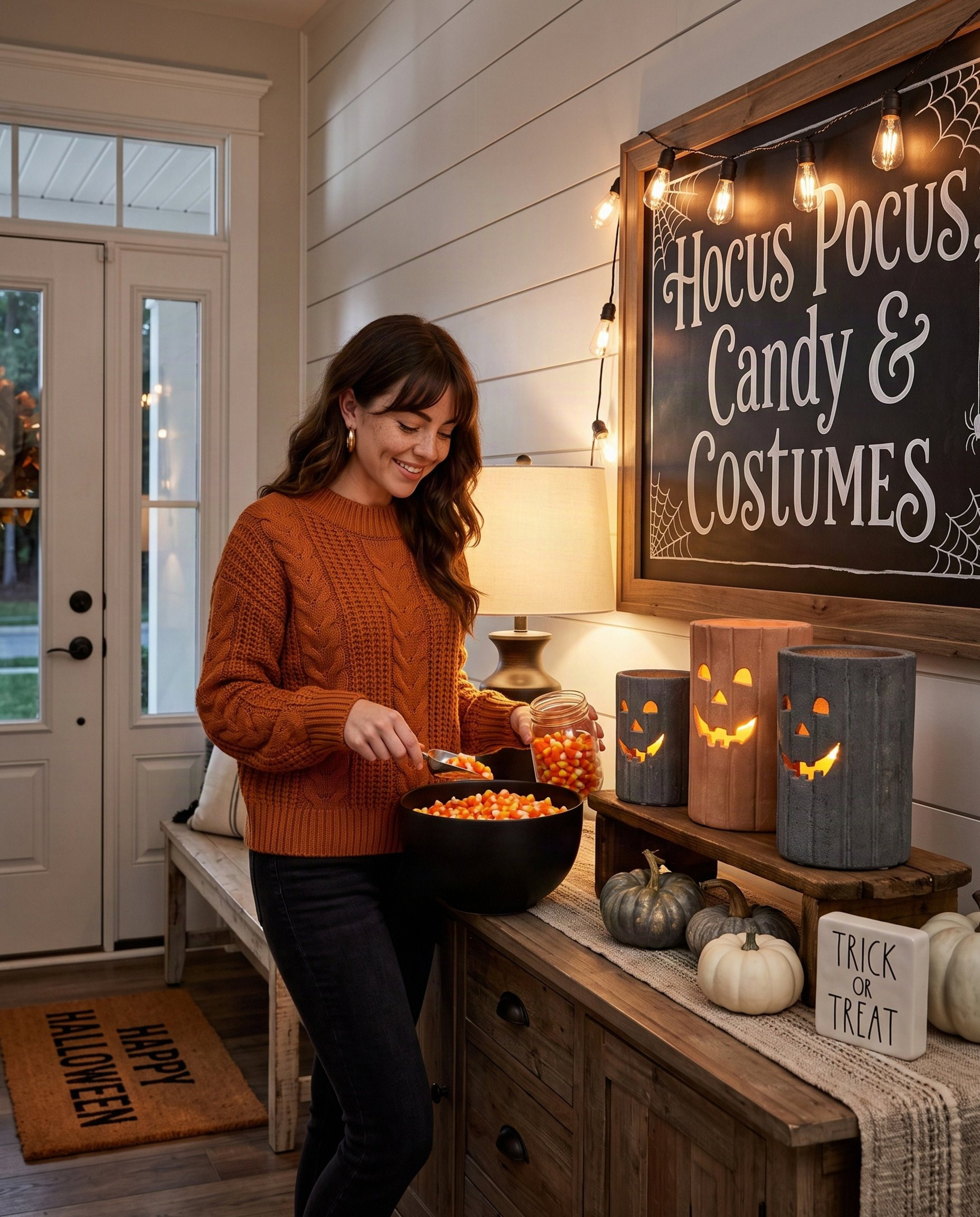 Terracotta Jack O'Lantern Hurricane Candle Holder 
BUY HERE: https://bit.ly/4AvMj17

#halloweendecor #Halloween2026 #halloweenishere #halloweendecorations #halloweendecorating #HalloweenDecorIdeas #HurricaneCandleHolder #CommissionsEarned 

 #LTKSeasonal #LTKHome #LTKSaleAlert