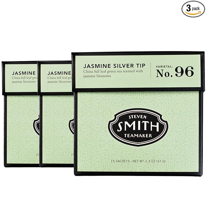 Smith Teamaker Jasmine Silver Tip Green Tea (3x15 Bag) | Amazon (US)