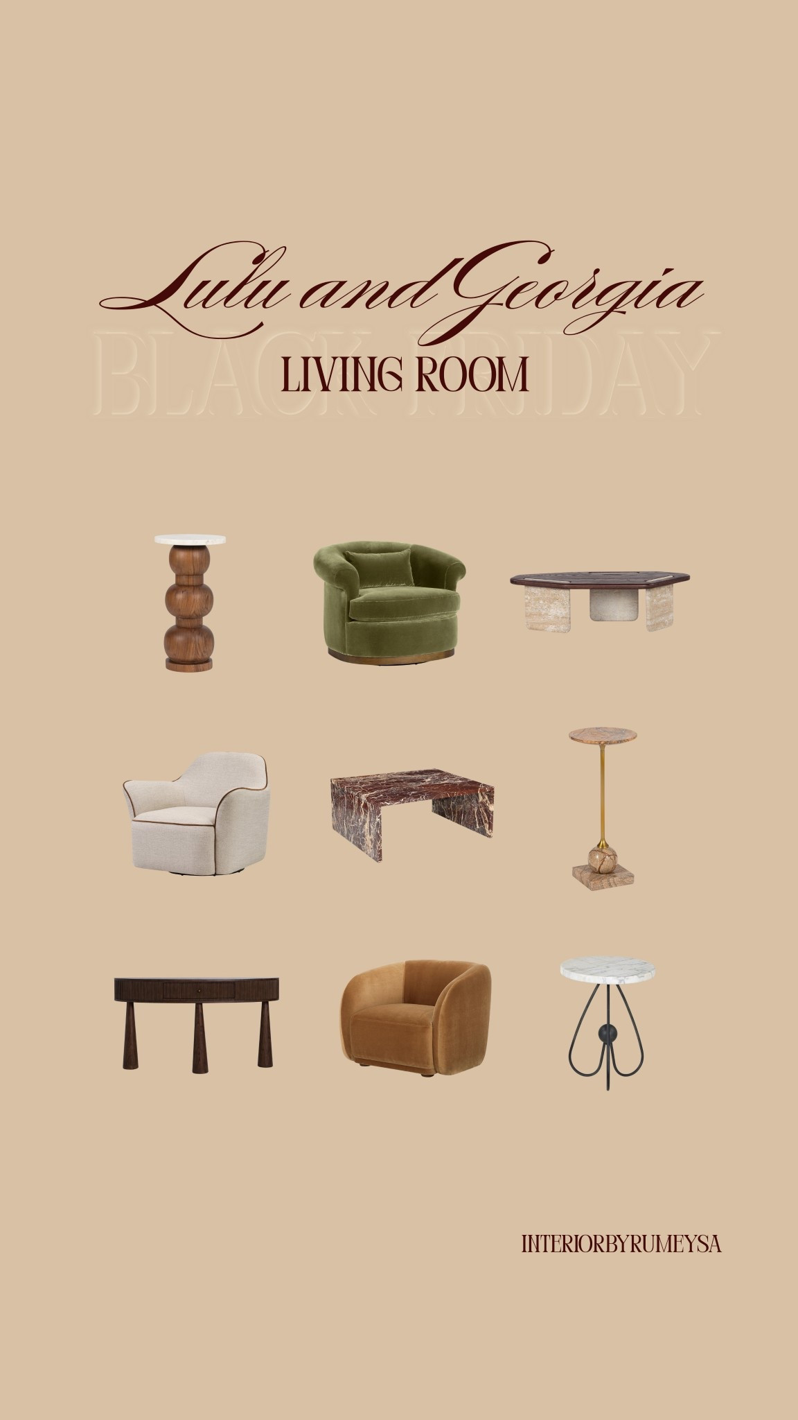 Lulu & Georgia is currently having a 30% Off Black Friday Sale and these are some of my favorite furniture pieces! 

#LTKSaleAlert #LTKHoliday #LTKHome