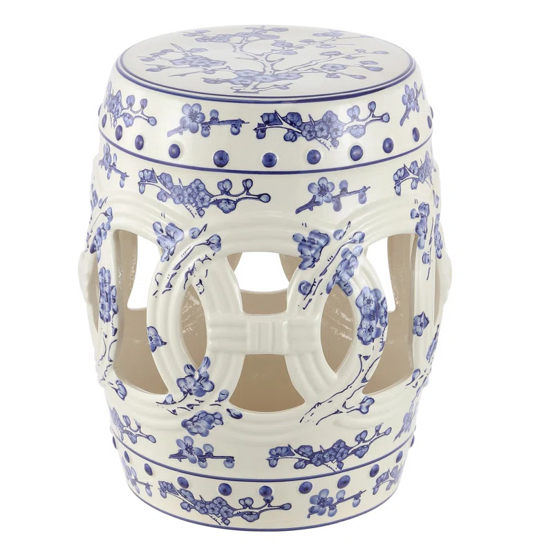 Hymel Ceramic Accent Stool | Wayfair North America