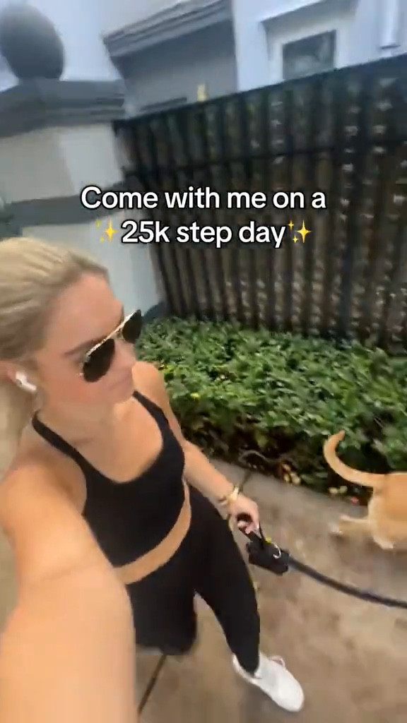 Come with me on a 25k step day! Everything in a size small 

#LTKPetite #LTKFindsUnder50 #LTKActive