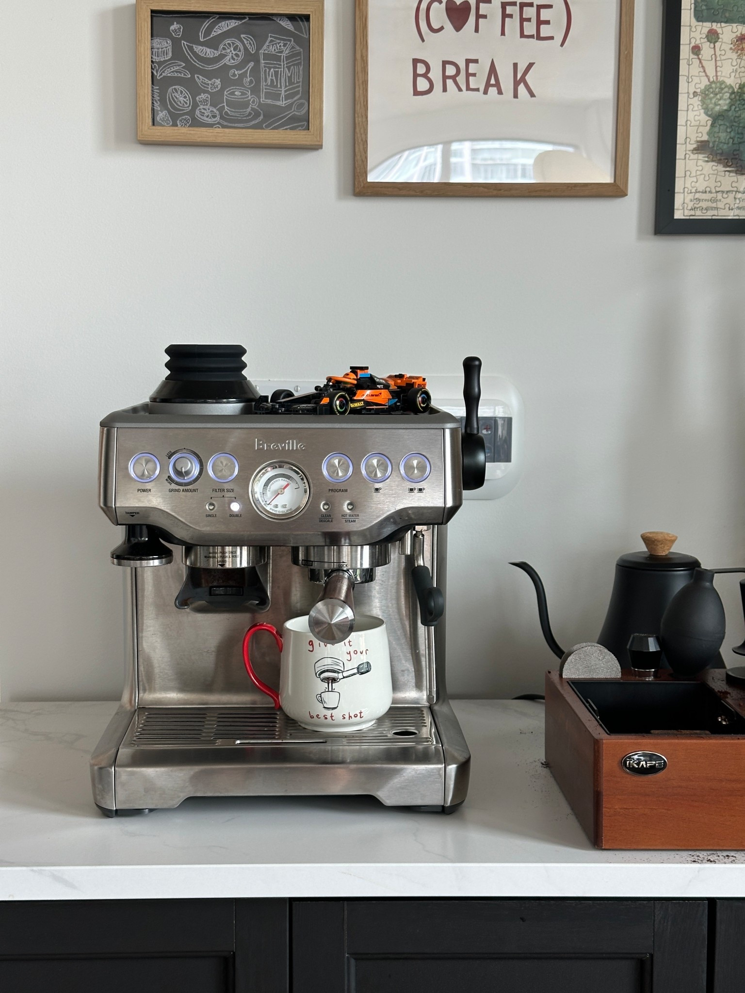 Coffee bar set up + new mug from Anthropologie ☕️❣️ my espresso maker is $150 OFF!

#LTKSeasonal #LTKSaleAlert #LTKHome