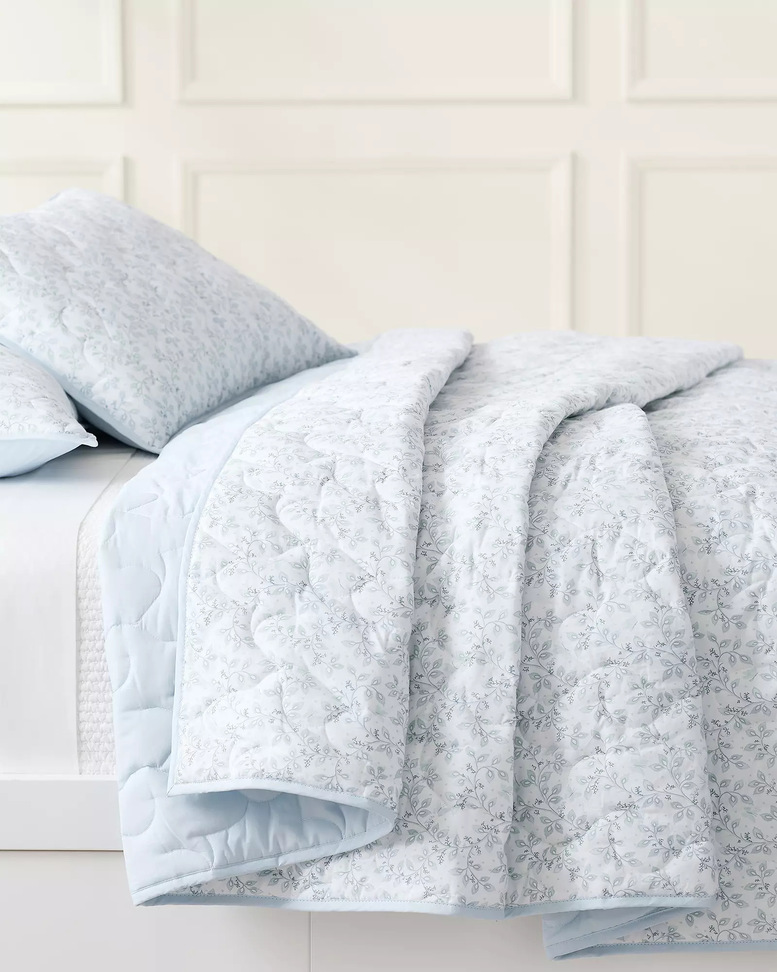 Papillon Percale Quilt | Serena and Lily