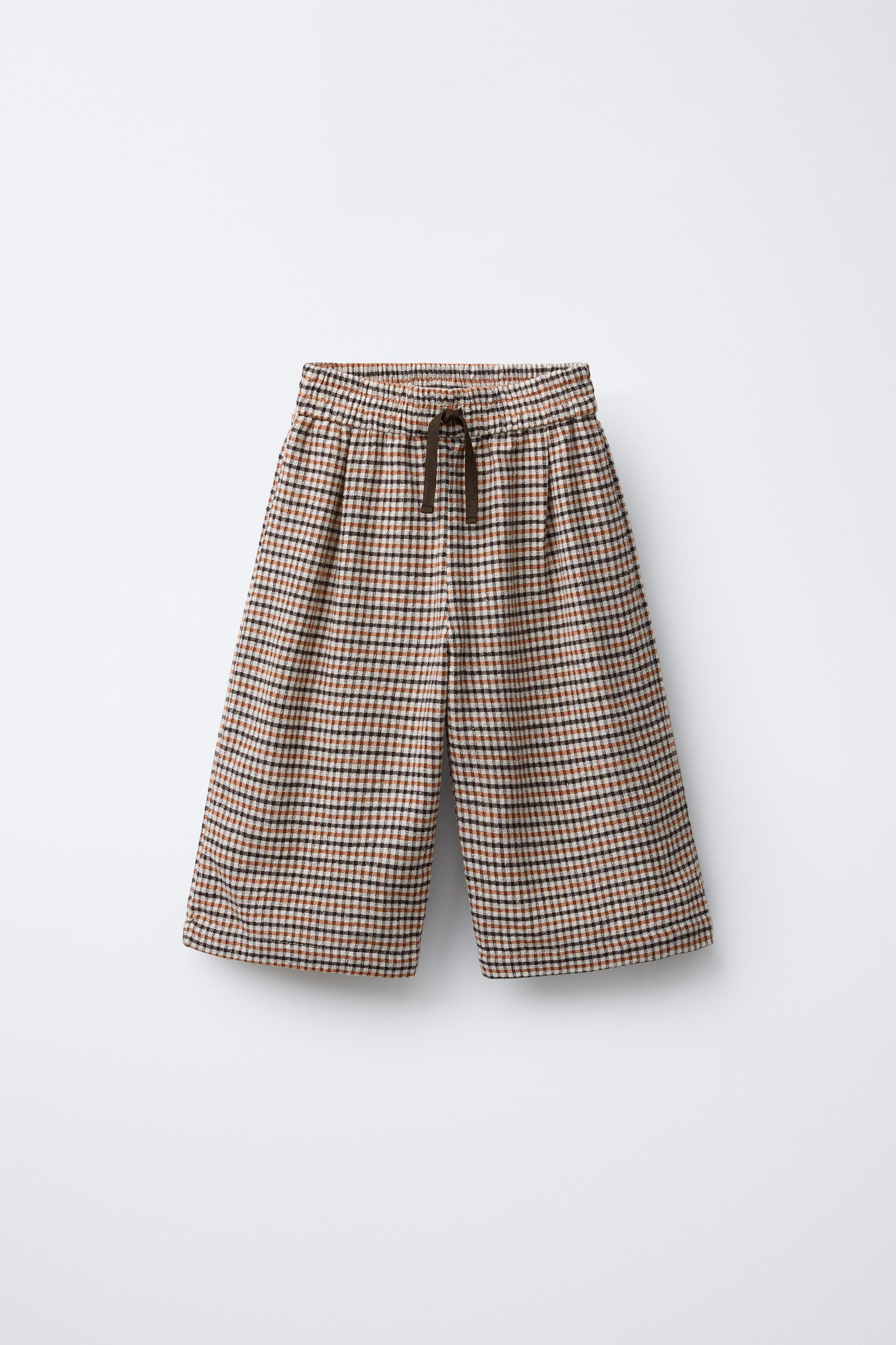 PLAID CULOTTES | Zara US
