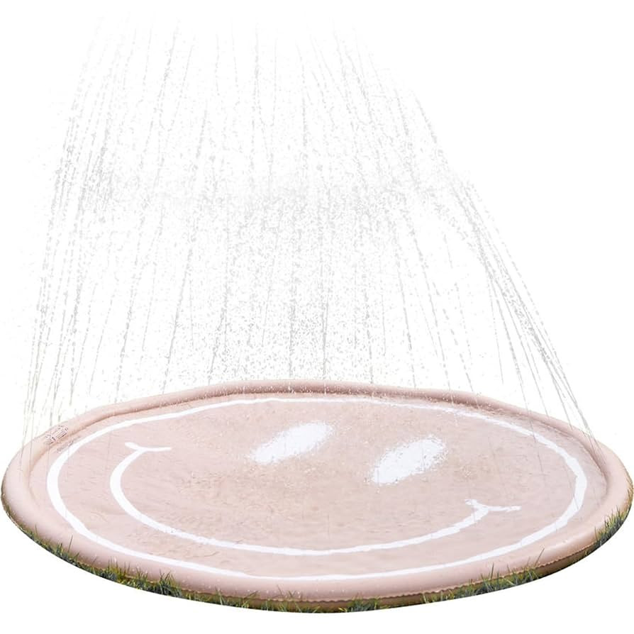 Bouncee Splash Pad Sprinkler for Kids - 68" Outside Mini Pool for Baby and Toddler - Splash Pad f... | Amazon (US)