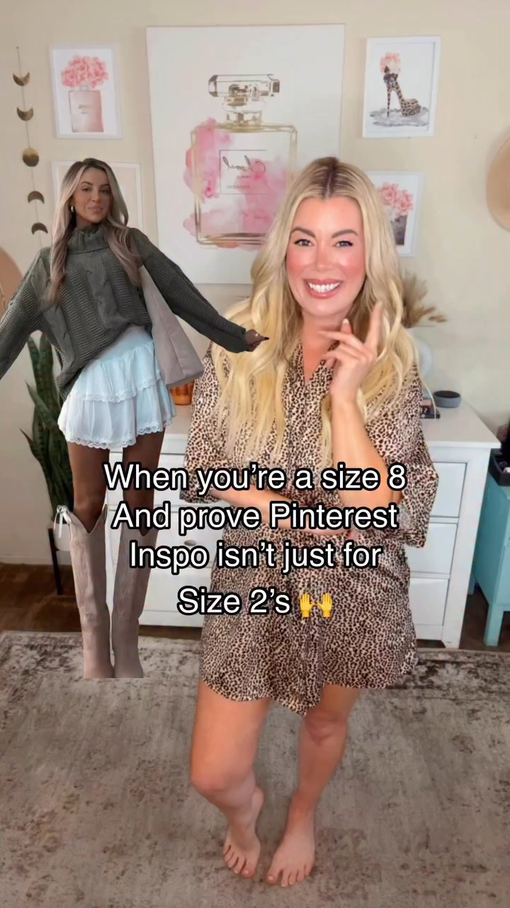 Re-creating a Pinterest outfit as a size 8 
￼

#LTKMidsize #LTKOver40 #LTKootd