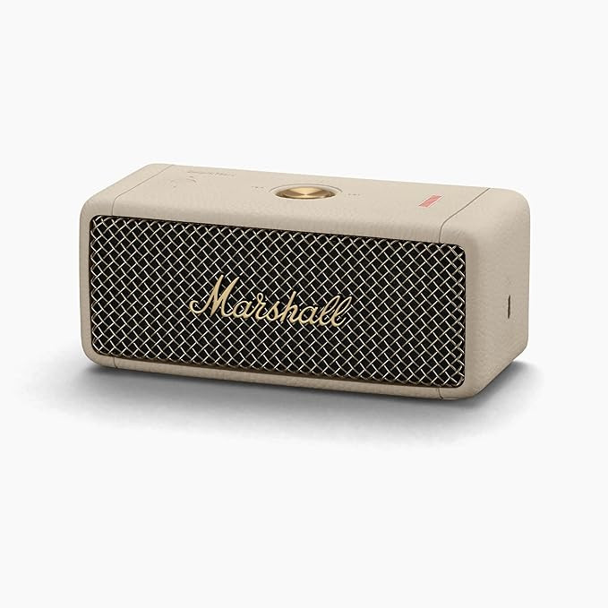 Marshall Emberton II Portable Bluetooth Speaker, Cream | Amazon (US)