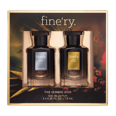 fine'ry. Men's Mini Eua De Perfume Duo Set - Ultra and Two Billion - 7.5ml | Target