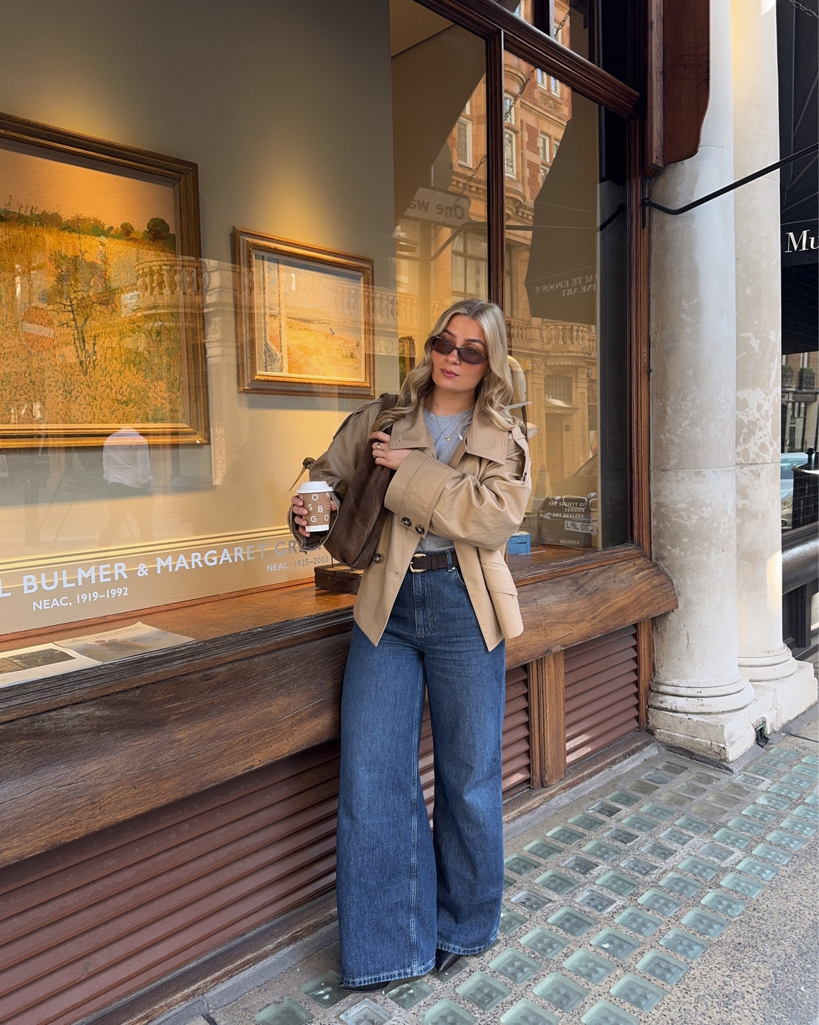 These jeans on repeat 👖

All outfit details below! I wear size S in trench & 10S in jeans! (Also linked similar trenches as this one is low stock) 

Spring outfit, spring style 

#LTKuk #LTKsummer #LTKspring