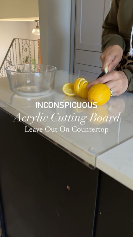 A cutting board that lets you still have one continuous surface on your counter and isn’t an eyesore  

#LTKhome