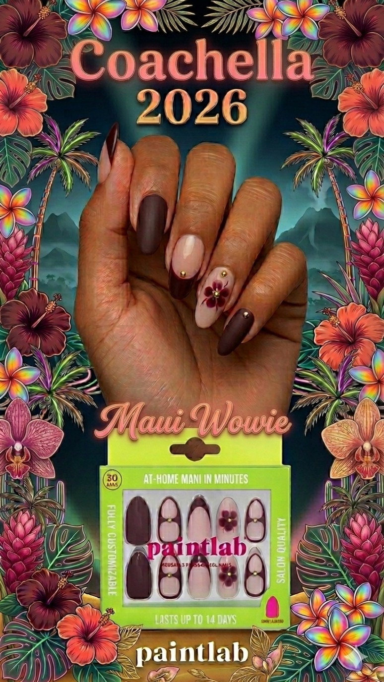 Meet your festival lineup: The Desert Disco Collection
These nail styles are SO ready for golden hour pics and main stage moments. From chrome glam to hot girl reds, these sets don't miss

Which ones are you bringing to the desert?

Gold Bougie
Midnight Espresso
Hot Siren
Maui Wowie
Red Explosion

#festivalnails #coachellanails #pressonnails #newnails #paintlabco @PaintLab 

#LTKTravel #LTKWedding #LTKBeauty 

#LTKFestival

#LTKFestival