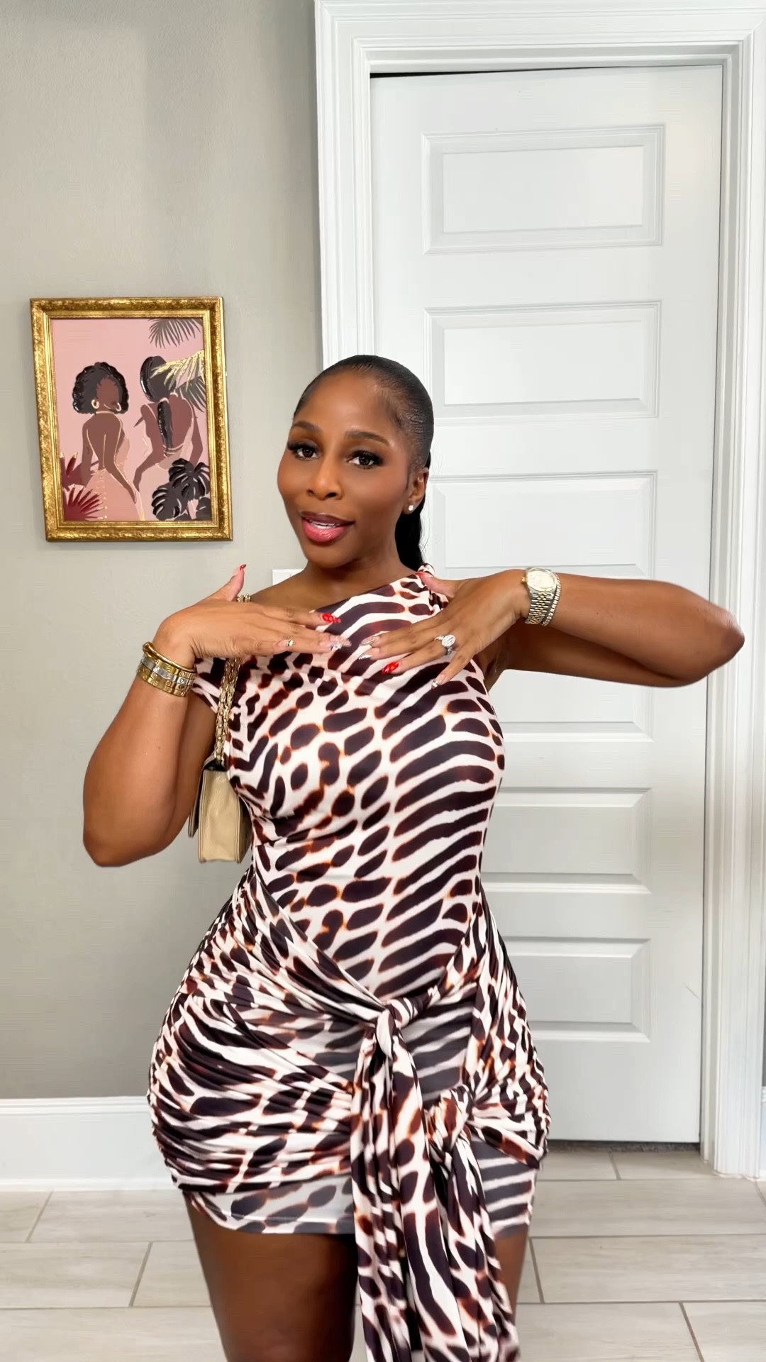 Dinner laying very cute dress @AKIRA 

#LTKmomlife #LTKvlog