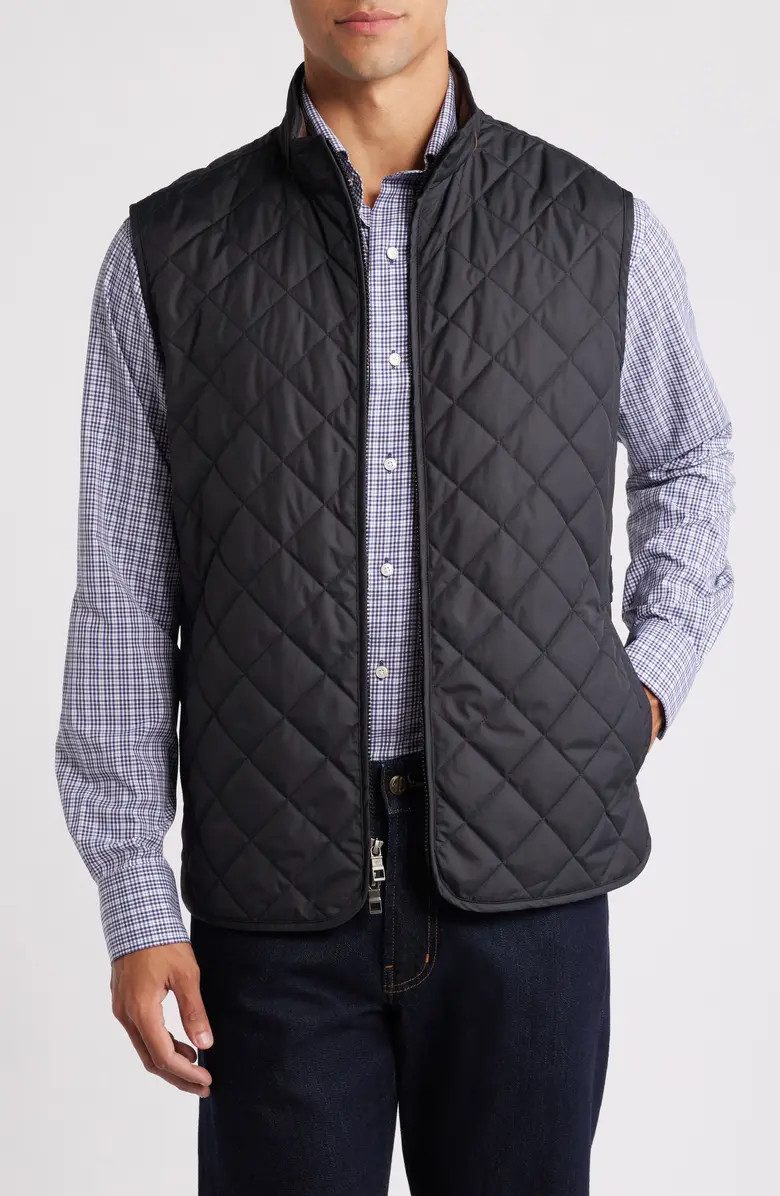 Peter Millar Essex Water Resistant Quilted Vest | Nordstrom | Nordstrom