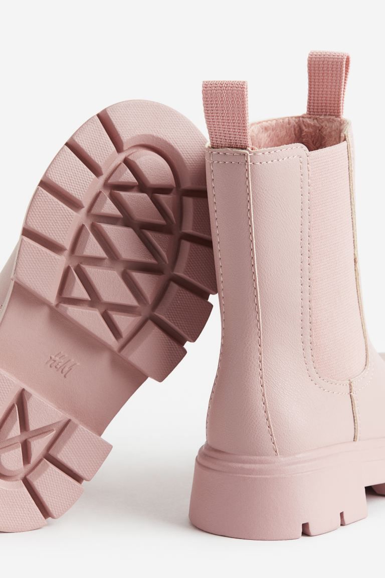 Chunky Chelsea Boots - Light pink - Kids | H&M US | H&M (US + CA)