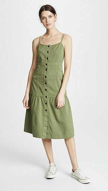Bayview Tiered Midi Dress | Shopbop