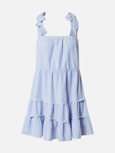 ONLY Kleid 'ONLGERRY' in Offwhite / Blau | ABOUT YOU (DE)