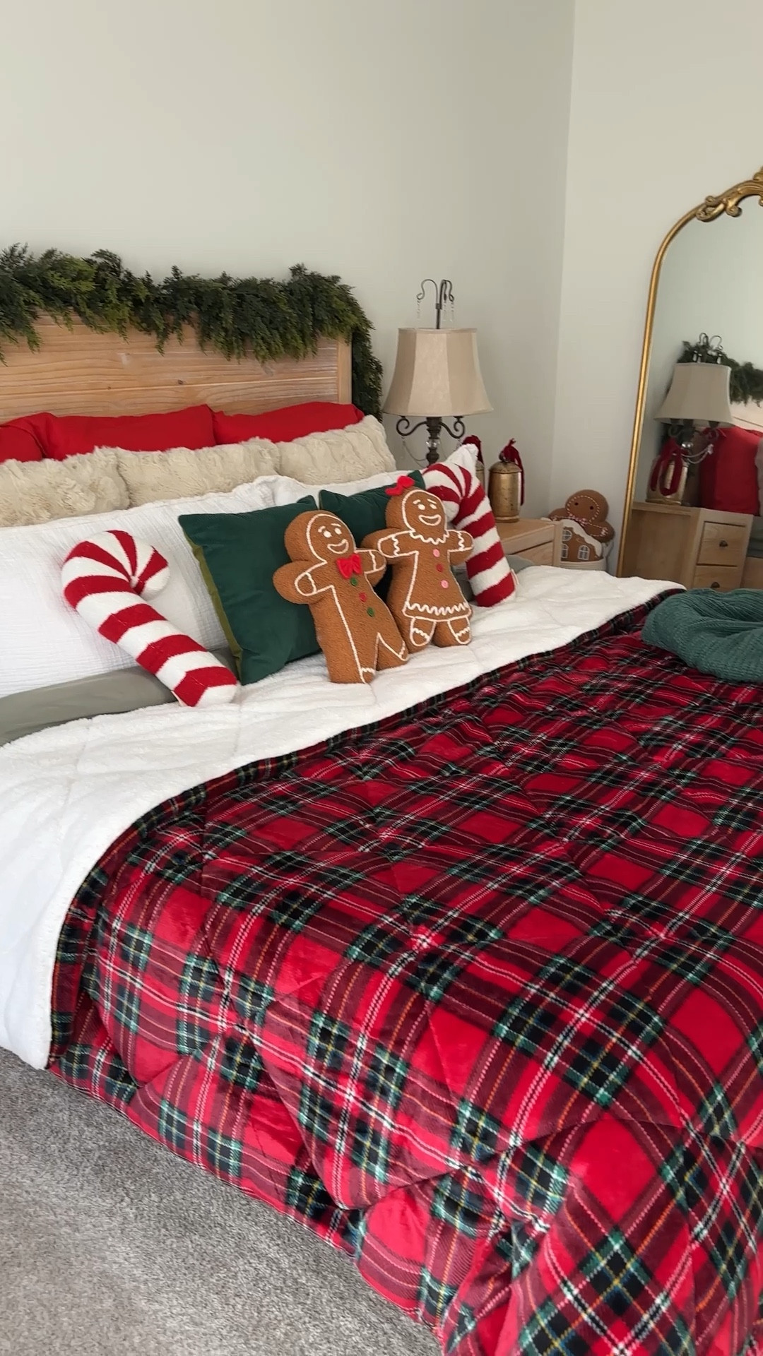 Plaid bedding. Christmas bedroom  

#LTKHoliday #LTKCyberWeek #LTKHome