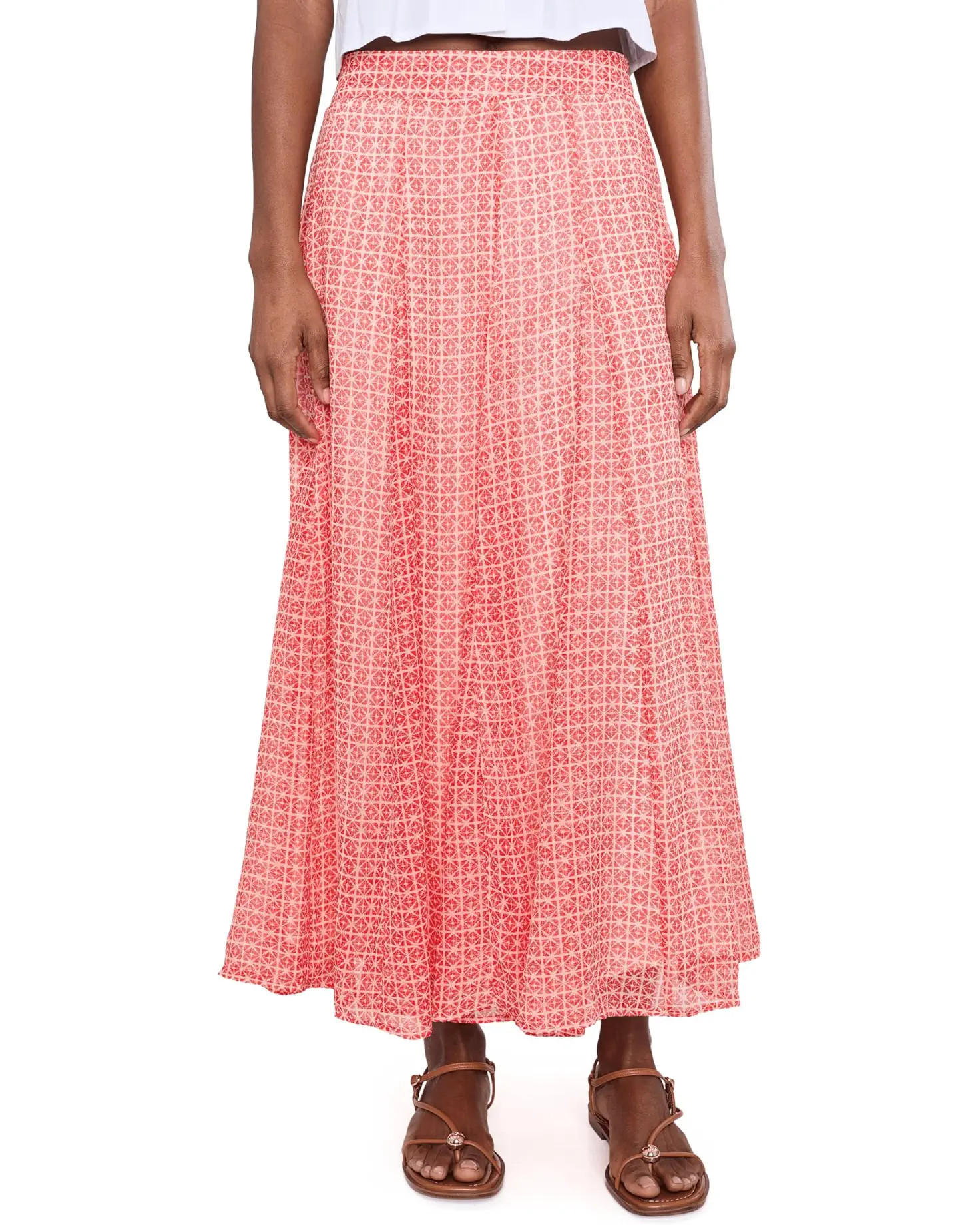 Women's Vince Camuto Waist Band With Back Elastic Circular Skirt | Zappos.com