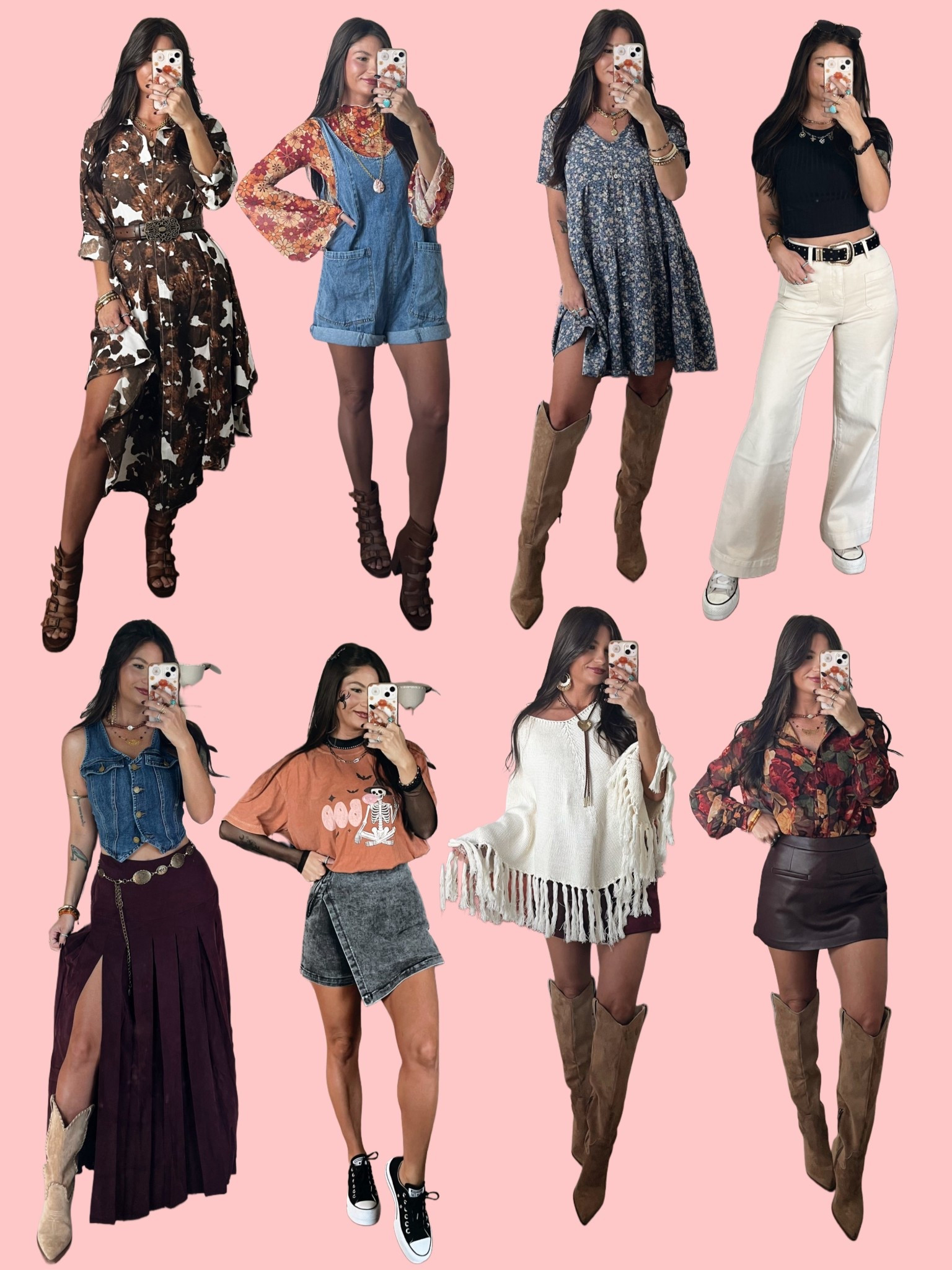 Recent outfits! A lot of fall transitional looks since it’s still fairly warm in the south! Discount codes below

Pink lily - LORI
Vici - LORIG30
Highway Hippie jewelry - LORI10

#LTKStyleTip #LTKPetite #LTKSeasonal