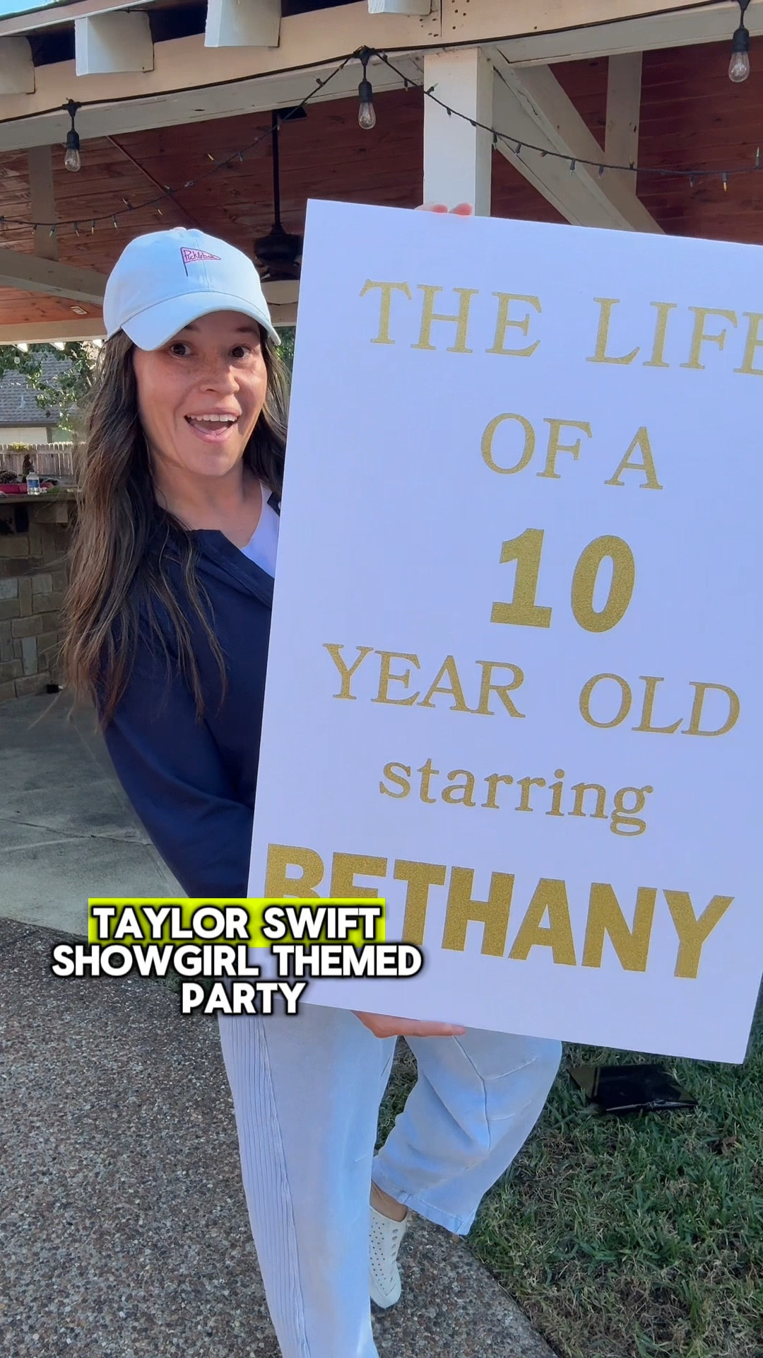 We did a Life of a 10-Year-Old / Taylor Swift Showgirl themed party and it was so fun! Complete with a DIY rope stanchion (made from Dollar Tree finds), disco ball balloon kits, a VIP stage door banner, grocery store cupcakes glammed up with orange glitter star toppers, and a backyard karaoke lounge with the prettiest disco ball.

I had karaoke and backyard games all planned out, but instead the girls put on K-Pop Demon Hunters and ran around the yard for two hours straight. She said it was the best day of her life though, so go ahead and slay, queen 👑

A little extra? Absolutely. But all on a budget ✨

Follow @makingfrugalfun for more frugal + fabulous party ideas, DIY projects, and more!

Comment PARTY to shop decor finds!

#LifeOfATenYearOld #KidsBirthdayParty #ShowgirlTheme #TaylorSwiftParty #DIYPartyDecor #DollarTreeDIY #PartyOnABudget #BirthdayPartyIdeas #MomLife #BackyardParty #FrugalLivingStyled #MakingFrugalFun #CraftyMom #KaraokeParty #RedCarpetParty #DiscoBallDecor #PartyDIY #BudgetFriendlyDIY #MomHumor

#LTKHome #LTKFamily #LTKParties