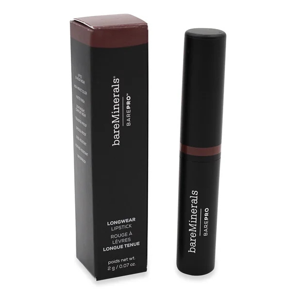 bareMinerals BAREPRO Longwear Lipstick Raisin 0.07 oz | Walmart (US)
