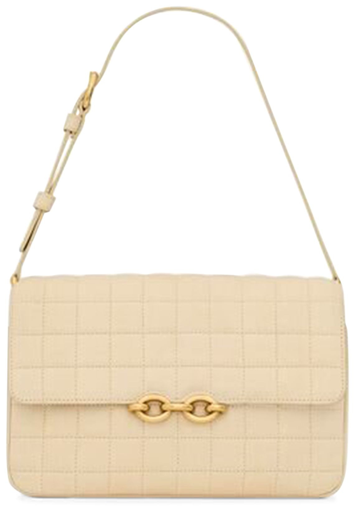 Saint Laurent Le Maillon Satchel 'Butter' | GOAT