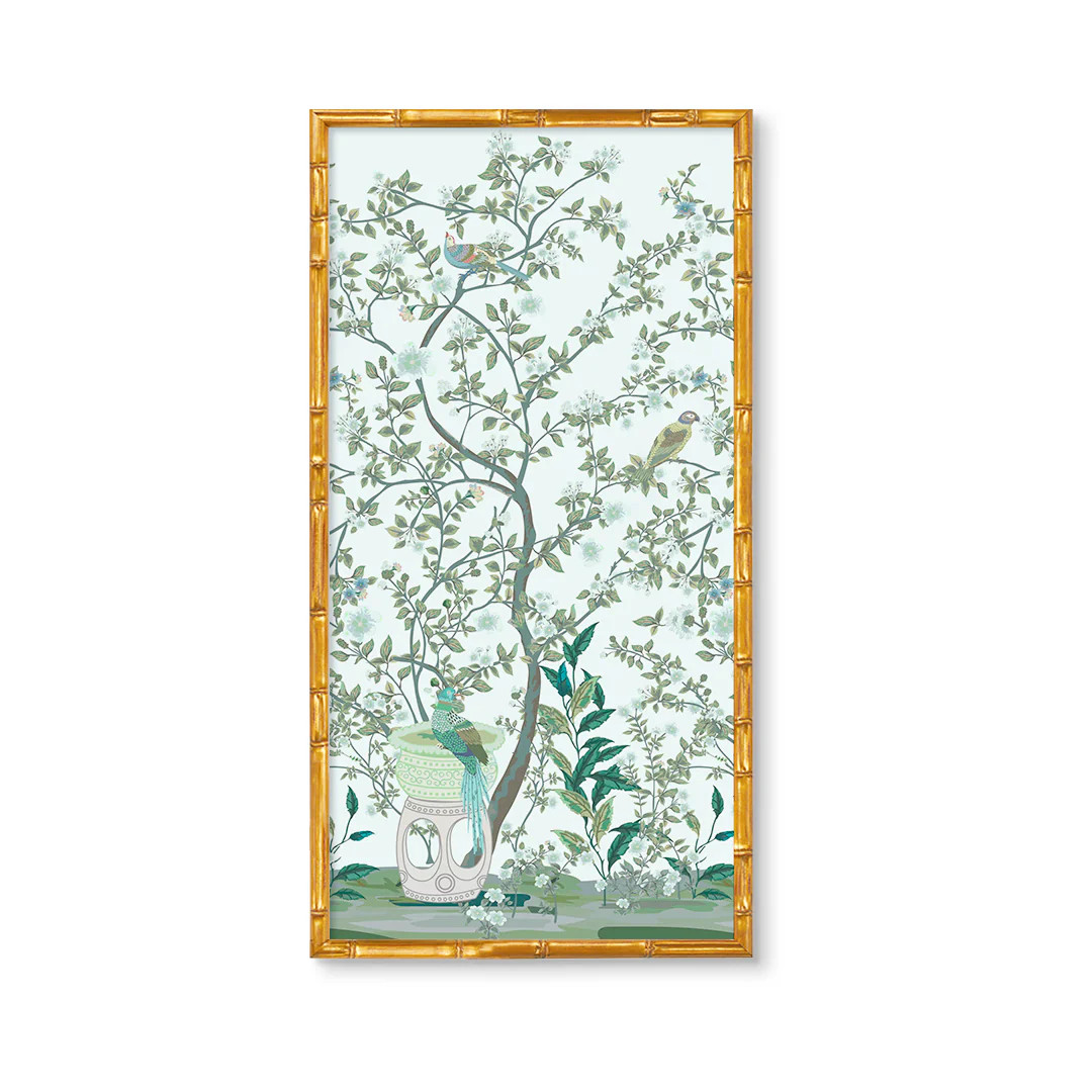 Sitting Bird Panel | Urban Garden Prints