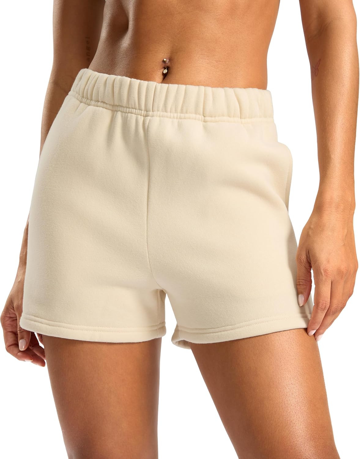 Soothfeel Women's Sweat Shorts with Pockets | Amazon (US)