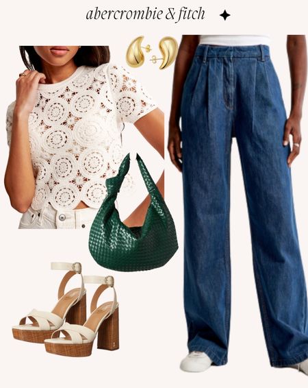 Brunch 
Fall outfit 
Crochet top 
Trouser jeans 


#LTKworkwear #LTKSeasonal #LTKfindsunder100