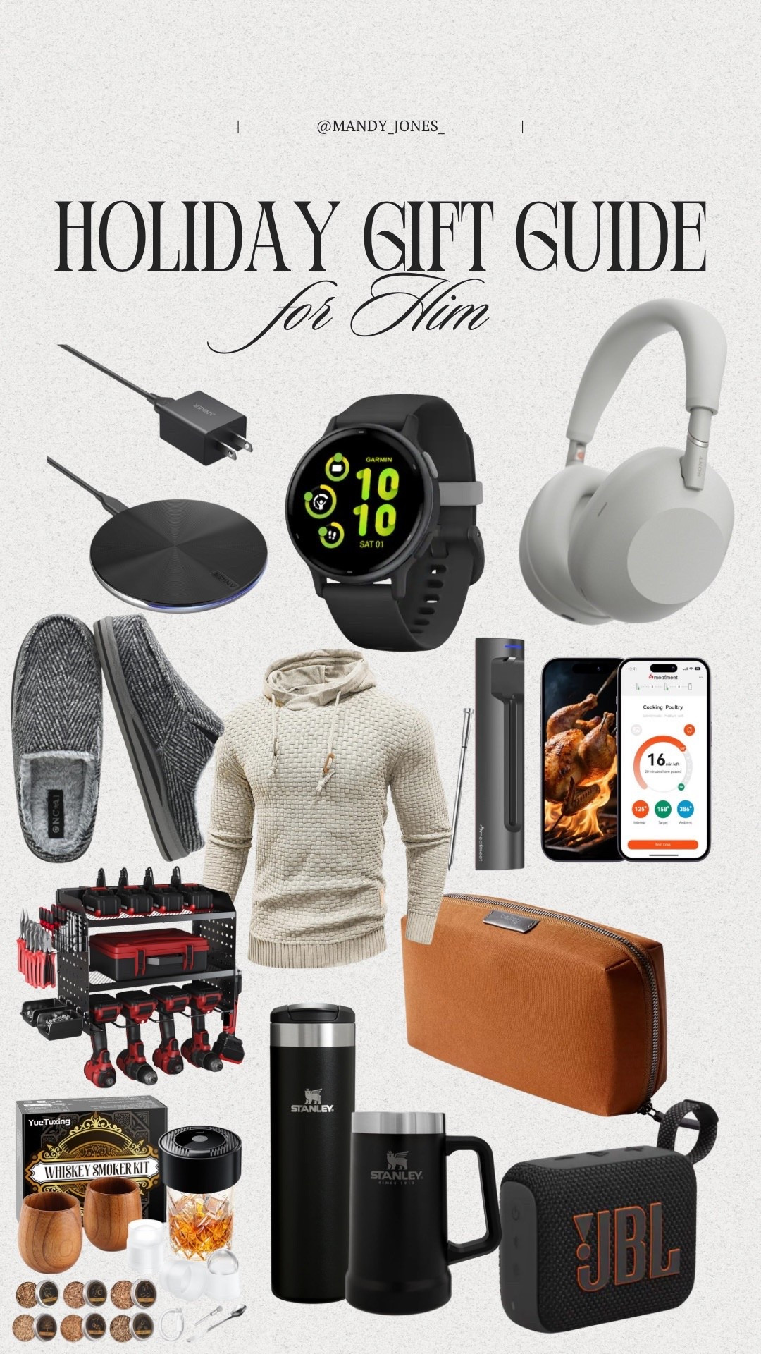 Holiday Gift Guide for Him — from cozy to tech-savvy, these picks are sure to impress! #GiftGuide 

#LTKHoliday #LTKMens